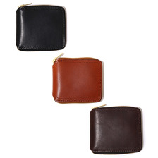 vasco LEATHER VOYAGE ROUND ZIP SHORT WALLET VSC-700Z画像