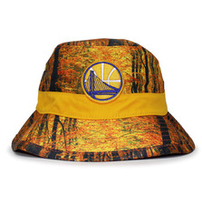 Mitchell & Ness GOLDEN STATE WARRIORS (ゴールデンステイト ウォーリアーズ)FOREST CAMO BUCKET HAT LVMNGSW056画像