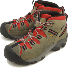 KEEN Targhee II Mid WP MEN Neutral Gray/Bossa Nova 1014191画像