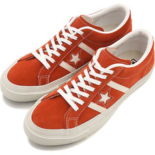 CONVERSE STAR & BARS SUEDE ORANGE/WHITE 32350314画像
