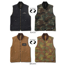 CLUCT REVERSIBLE VEST 02066画像