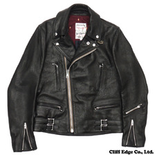 UNDERCOVER &times; Lewis Leathers LIGHTNING FF BLACK画像