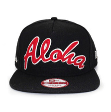 FITTED HAWAII WAIWAI ALOHA SNAPBACK BLACK NEFTH117画像
