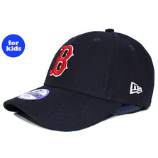NEW ERA BOSTON RED SOX 子供用 9FORTY 6-PANEL CAP NAVY FFNEBRS416画像