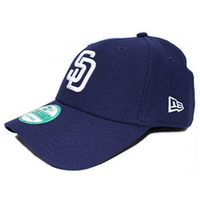NEW ERA SAN DIEGO PADRES 9FORTY 6-PANEL CAP NAVY FFNESDP147画像