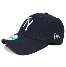NEW ERA TAMPA YANKEES 9FORTY 6-PANEL CAP NAVY FFNETPY003画像