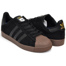 adidas SUPERSTAR VULC ADV CBLACK / GOLDMT / GUM5 F37711画像