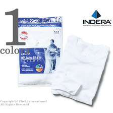 INDERA MILLS リブ編み 100%コットン 5.5oz リブニット サーマル ロンT 888LS画像