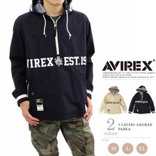 AVIREX 3 LAYERS ANORAK PARKA 6162122画像