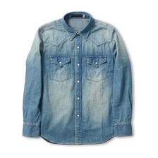 FULLCOUNT 4894HW DENIM WESTERN SHIRTS画像