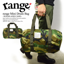 range Mini Drum Bag -WOODLAND CAMO- RG15SP-BG03W画像