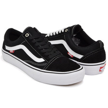 VANS OLD SKOOL PRO BLACK / WHITE VN000ZD4Y28画像