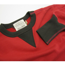 FULLCOUNT Double V Gusset Long Rib 50's Style Loop Wheel Heavy weight Sweat Shirts 3698画像