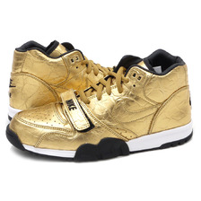 NIKE AIR TRAINER 1 PRM QS (NFL) METARIC GOLD/MTLLC GOLD-BLK 840169-700画像