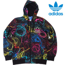 adidas Originals CNY Full Zip Hoodie Chinese New Year AJ7007画像