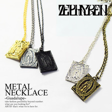 Zephyren METAL NECKLACE -Guadalupe-画像