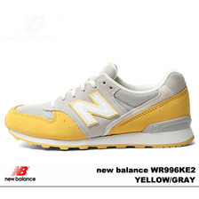 new balance WR996 KE2 YELLOW/GRAY画像