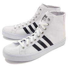 adidas Originals CourtVantage MID Running White Ftw/Black/Metallic Silver S78792画像