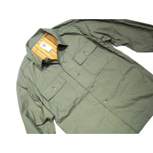 CORONA #CS010 SPECIAL WARFARE TYPEWRITER CLOTH SHIRTS w/madras stripe/moss画像