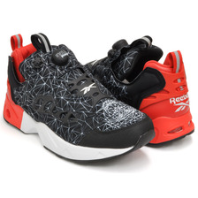 Reebok INSTA PUMP FURY ROAD CNY''YEAR OF THE MONKEY'' BLACK / MOTOR RED / WHITE V67865画像