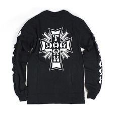 DOGTOWN CROSS LOGO L/S T-SHIRT画像