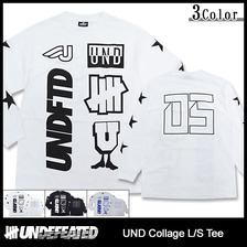 UNDEFEATED UND Collage L/S Tee 5990645画像