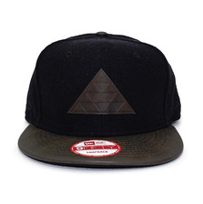 FITTED HAWAII WAIWAI NIHI SNAPBACK BLACKxBROWN NEFTH113画像