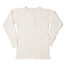 WAREHOUSE Lot 5904 4本針ヘンリーネックサーマル長袖T画像