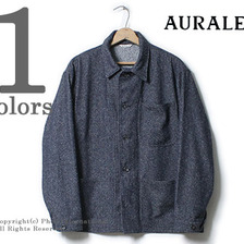 AURALEE シルクデニム カバーオール ジャケット A6SC01SD画像