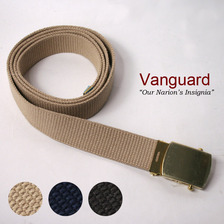 Vanguard MILITARY BUCKLE COTTON WEB BELT画像