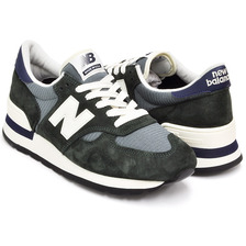 new balance M990 CERI GREEN / NAVY MADE IN U.S.A.画像