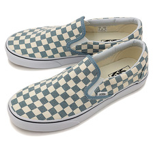 VANS CLASSIC SLIP-ON (CHECKERBOARD)CITADEL/WHITE VN0003Z4IC4画像