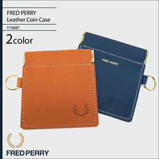 FRED PERRY Leather Coin Case JAPAN LIMITED F19687画像