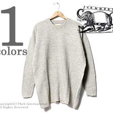 TENDER Co. TYPE 722 LINEN RIB PULLOVER画像
