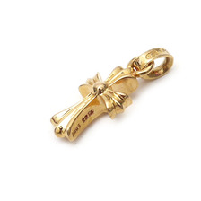 CHROME HEARTS CHクロス ベビーファットチャーム GOLD画像