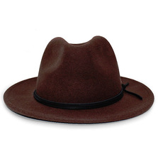 Original Chuck MUNSON FEDORA WOOL HAT BROWN CHO027画像