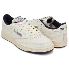 Reebok CLUB C 85 VINTAGE CHALK / PPRWHT / NAVY / RED V67900画像
