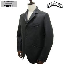 TOPAZ Horse Saddle Leather Sack Coat "TERRAPLANE" TJ-1260画像