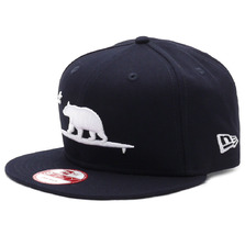 Ron Herman RH CAFE BEAR Staff Cap NAVY &times; NEW ERA画像