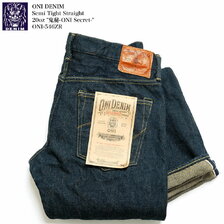 ONI DENIM Semi Tight Straight 20oz 鬼秘 ONI Secret ONI-546ZR画像