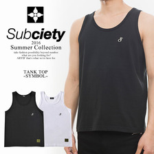 Subciety TANK TOP-SYMBOL- 10377画像
