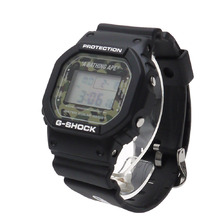A BATHING APE &times; CASIO G-SHOCK DW-5600E-1 CAMO BLACK画像