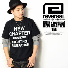 RIZIN &times; reversal NEW CHAPTER TEE画像