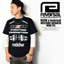 RIZIN &times; reversal WELCOME JAPANESE MMA TEE画像