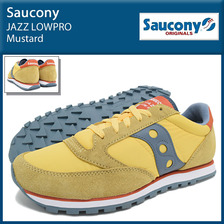 Saucony JAZZ LOWPRO Mustard S2866-189画像