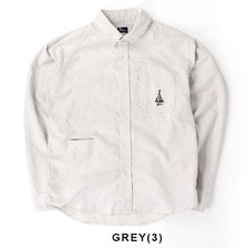 go slow caravan オックス ボタンダウン ロングスリーブ シャツ 340208画像