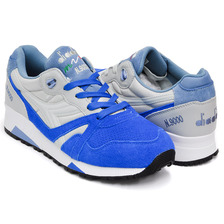 DIADORA N9000 DOUBLE L MICRO CHIP GREY / SKYDIVER BLUE 170483-6130画像