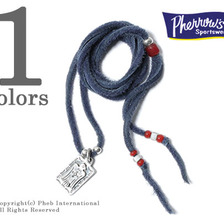 Pherrow's &times; PEACE 鹿革ネックレス チョーカー 16S-PP-LCHOKER画像