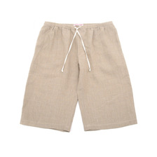 FRANK LEDER LIGHT BROWN LINEN SHORTS 0713081画像