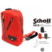 Schott NYLON ONE SHOULDER BAG 3169017画像